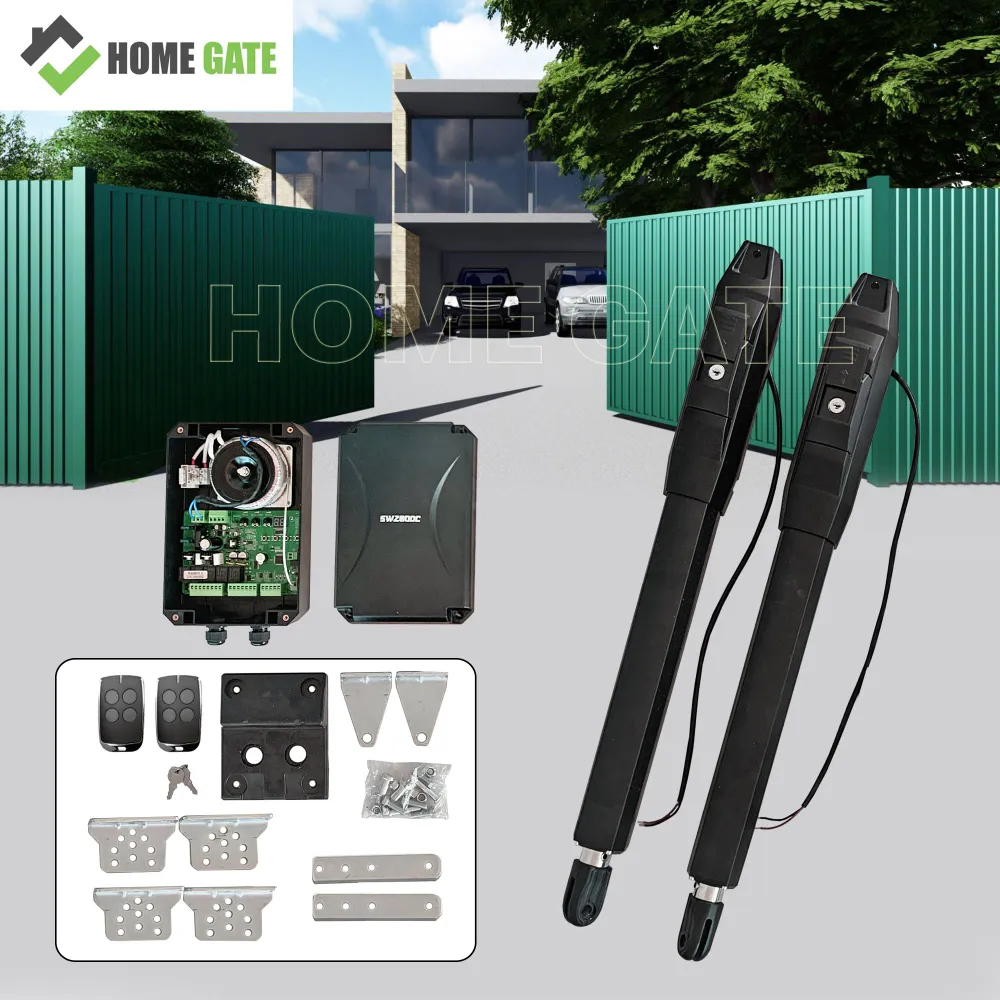 Автоматика для распашных ворот Home Gate SW230DC. Привод для распашных ворот с блоком управления и 2 пультами — изображение 8